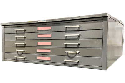 10-Drawer Extra-Large Flat File - 54 X 41 X 32