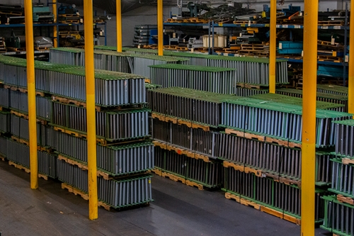 gravity roller conveyor