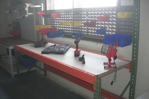 Pallet Rack Workbenches