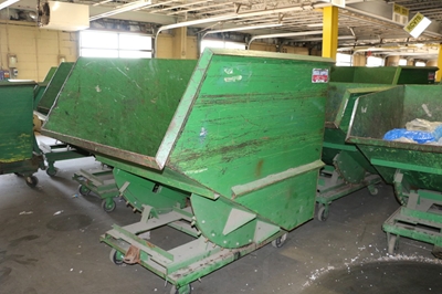 Used Steel Self Dumping Hopper