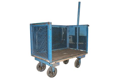 Used Load-Securing Platform Carts