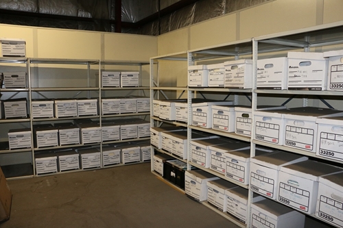 Record Storage Shelving