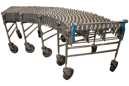 Nestaflex Flexible Skatewheel Conveyor