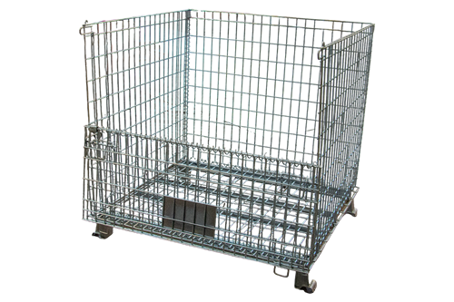 used collapsible wire baskets