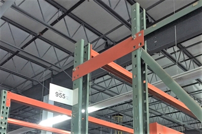 Used Pallet Rack Row Spacers