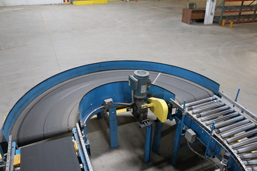 Used Powered Belt Conveyor Curves