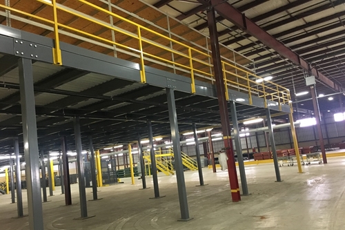 Used Roll Formed Mezzanine