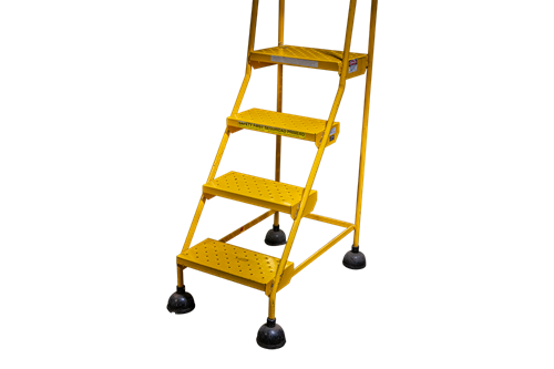 Used 4 Step Rolling Ladders