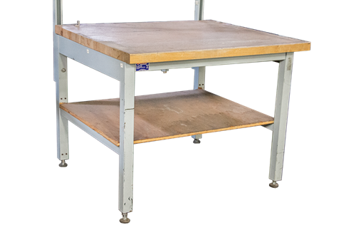 Used Phoenix Adjustable Butcher Block Workbenches