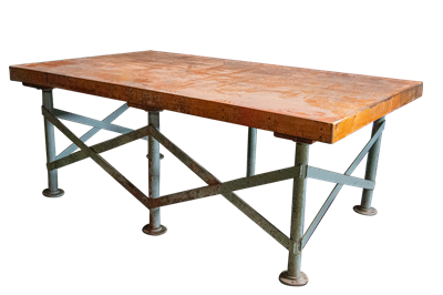 Used Butcher Block Workbenches