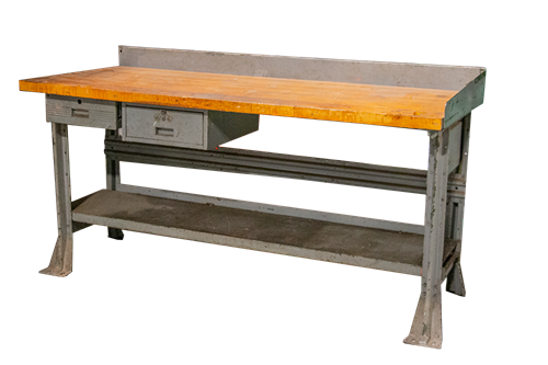 Used Butcher Block Workbenches