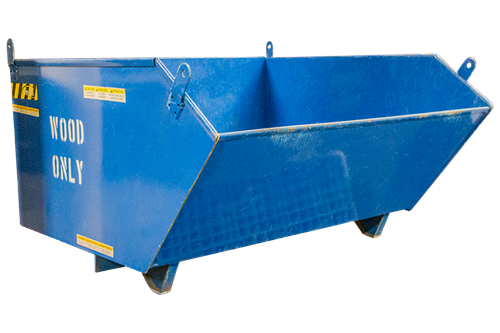 Used Vestil Heavy Duty Steel Dump Hoppers