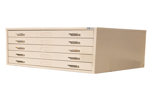  Used Mayline C-File 5-Drawer Flat File Cabinets