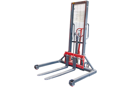  Used Pake Straddle Leg Manual Stacker