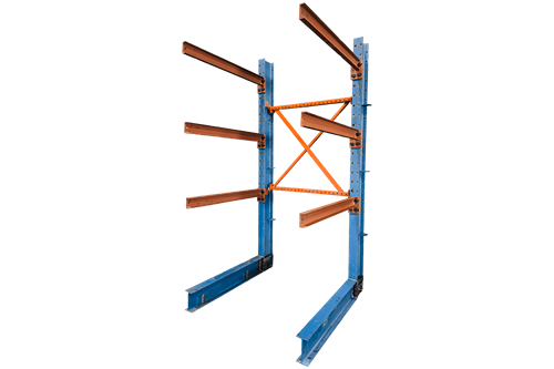  Used Regular Duty I-Beam Style Cantilever Rack For Sale at American Surplus