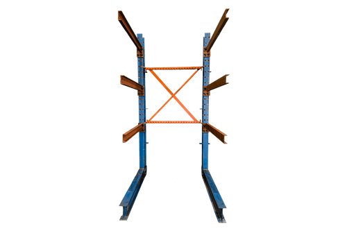  Used Regular Duty I-Beam Style Cantilever Rack For Sale at American Surplus