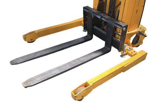 Used ULine H-5440 Straddle Stacker For Sale