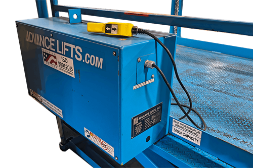  Used Advance Lifts 6568 Top-of-Ground Dock Lift  for Sale