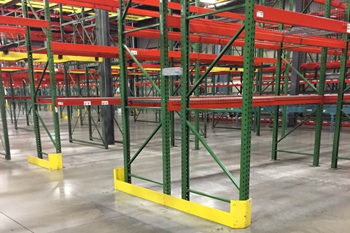 Pallet Rack End of Aisle Guards