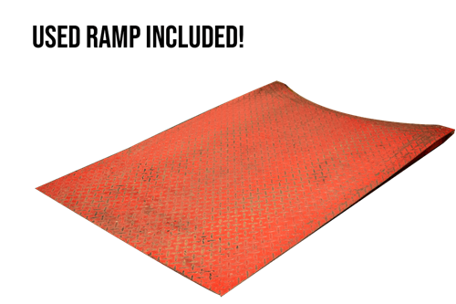 Used Ramp for Used Eagle 1000A Semi-Automatic Stretch Wrapper