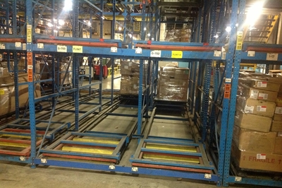 Used Push Back Rack Systems