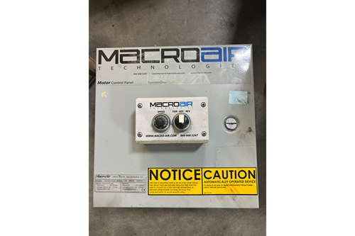 Used MacroAir HVLS Ceiling Fans