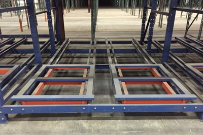 Used Push Back Racking Systems