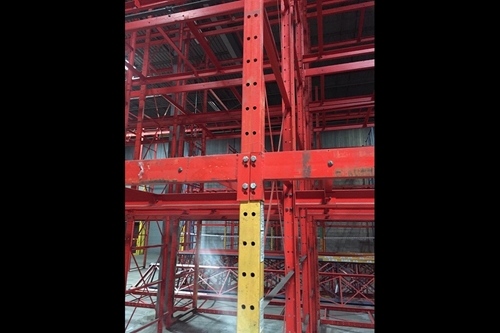 used structural pallet rack beams