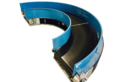 Used Powered Belt Conveyor Curves