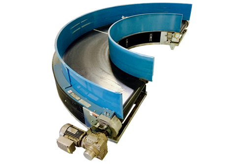 Used Powered Belt Conveyor Curves