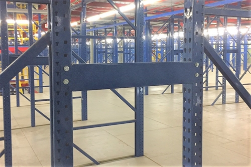 Pallet Rack Row Spacer