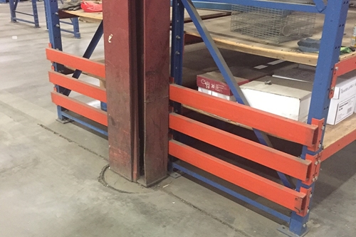 Pallet Rack End of Aisle Guards