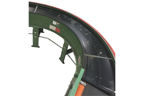 Used Powered Belt Conveyor Curves