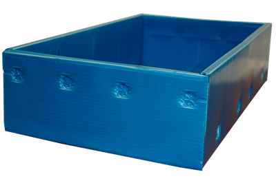 Used Flexcon Corrugated Plastic Container