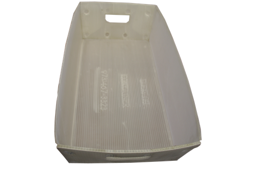 Used White Corrugated Bins