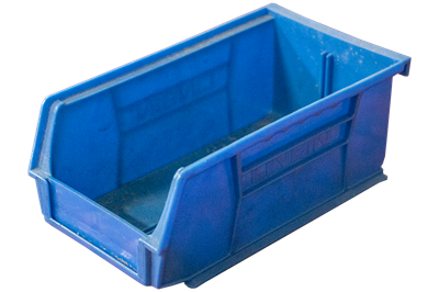 Used Small Parts Storage Bins