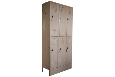 Used Half Door Lockers - 12" x 36" x 15"