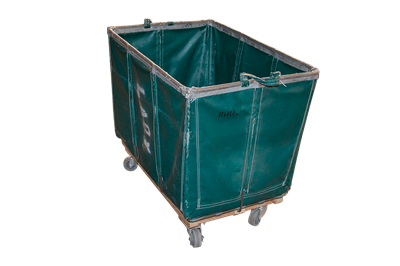 Used Industrial Vinyl Basket Trucks