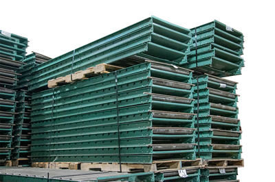 Used 34" Wide Heavy Duty Gravity Roller Conveyor