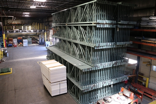 Used Teardrop Pallet Rack