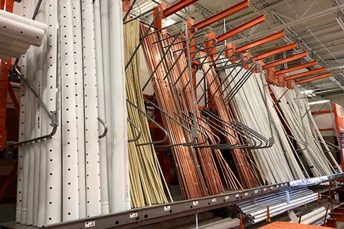 pallet rack divider