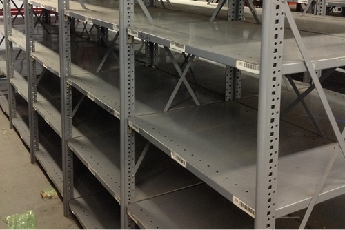 metal shelving