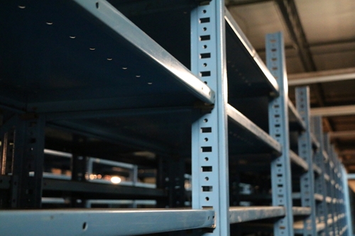 steel shelving