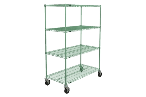 Industrial Mobile Wire Shelving