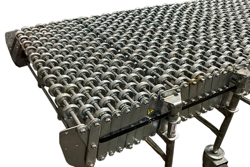 Nestaflex Flexible Skate Wheel Conveyor