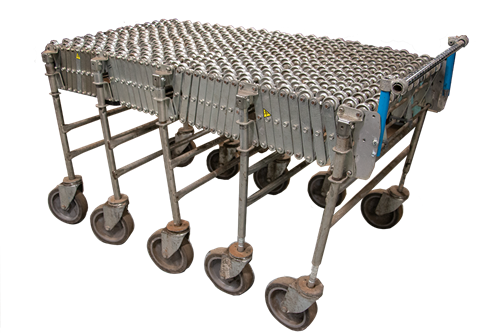Nestaflex Flexible Skatewheel Conveyor