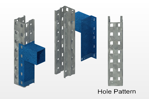 Used Schaefer Pallet Rack Package