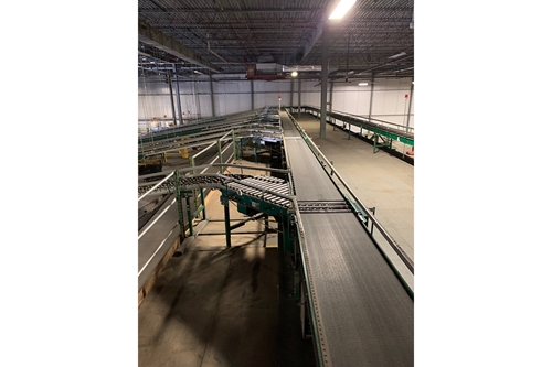 Used Rapistan Sortation Conveyor System