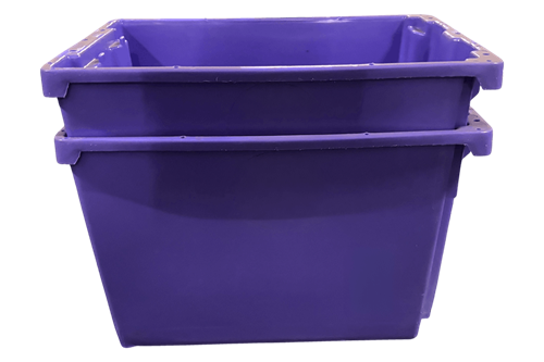 Used Akro-Mils 35225 Nest & Stack Tote for Sale