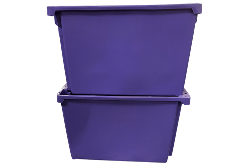 Used Akro-Mils 35225 Nest & Stack Tote for Sale